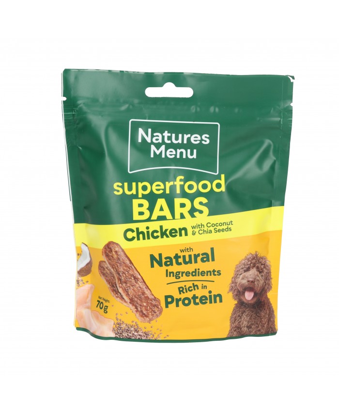 Natures Menu Superfood Bars 70g
